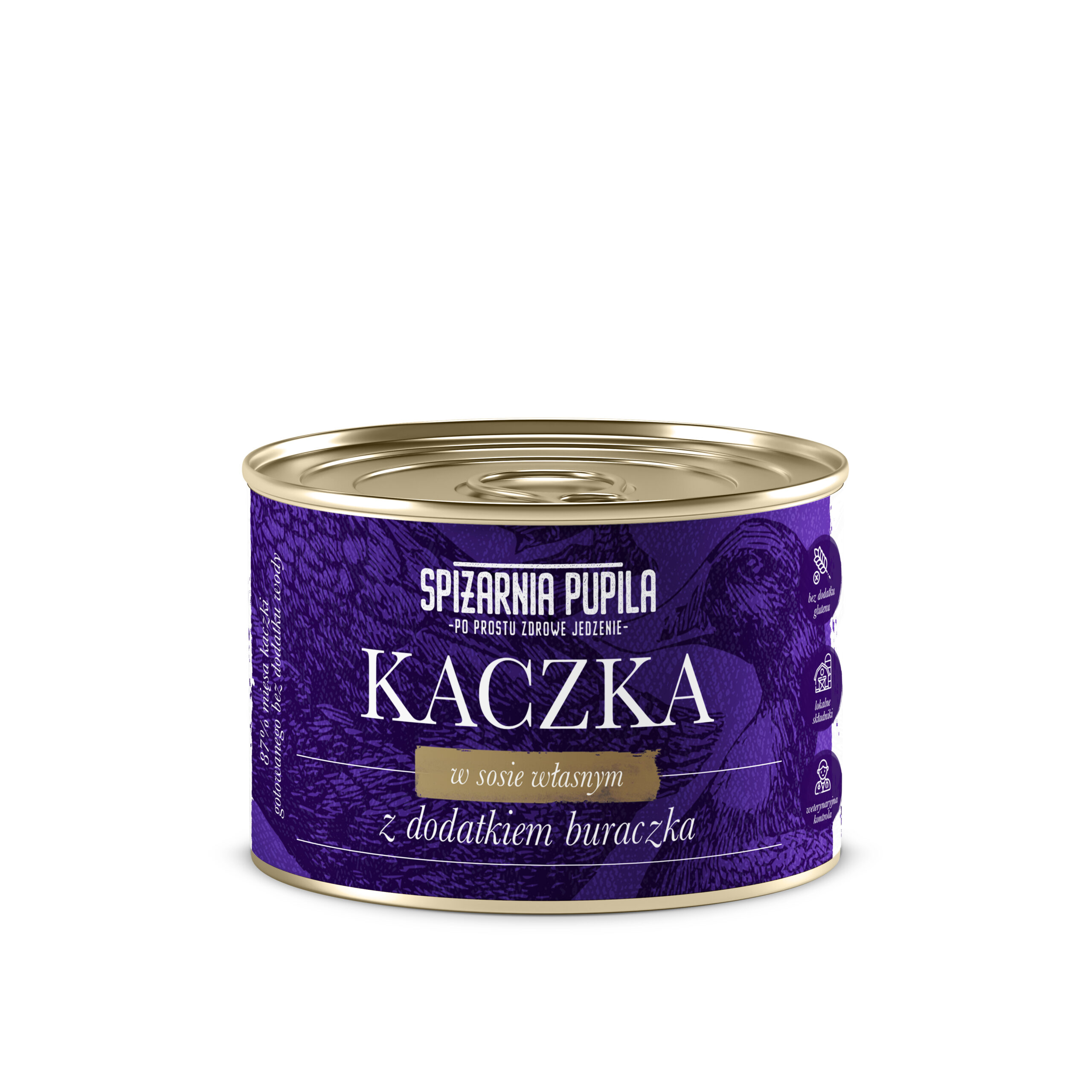 Spiżarnia Pupila Kaczka z Buraczkiem - 410g