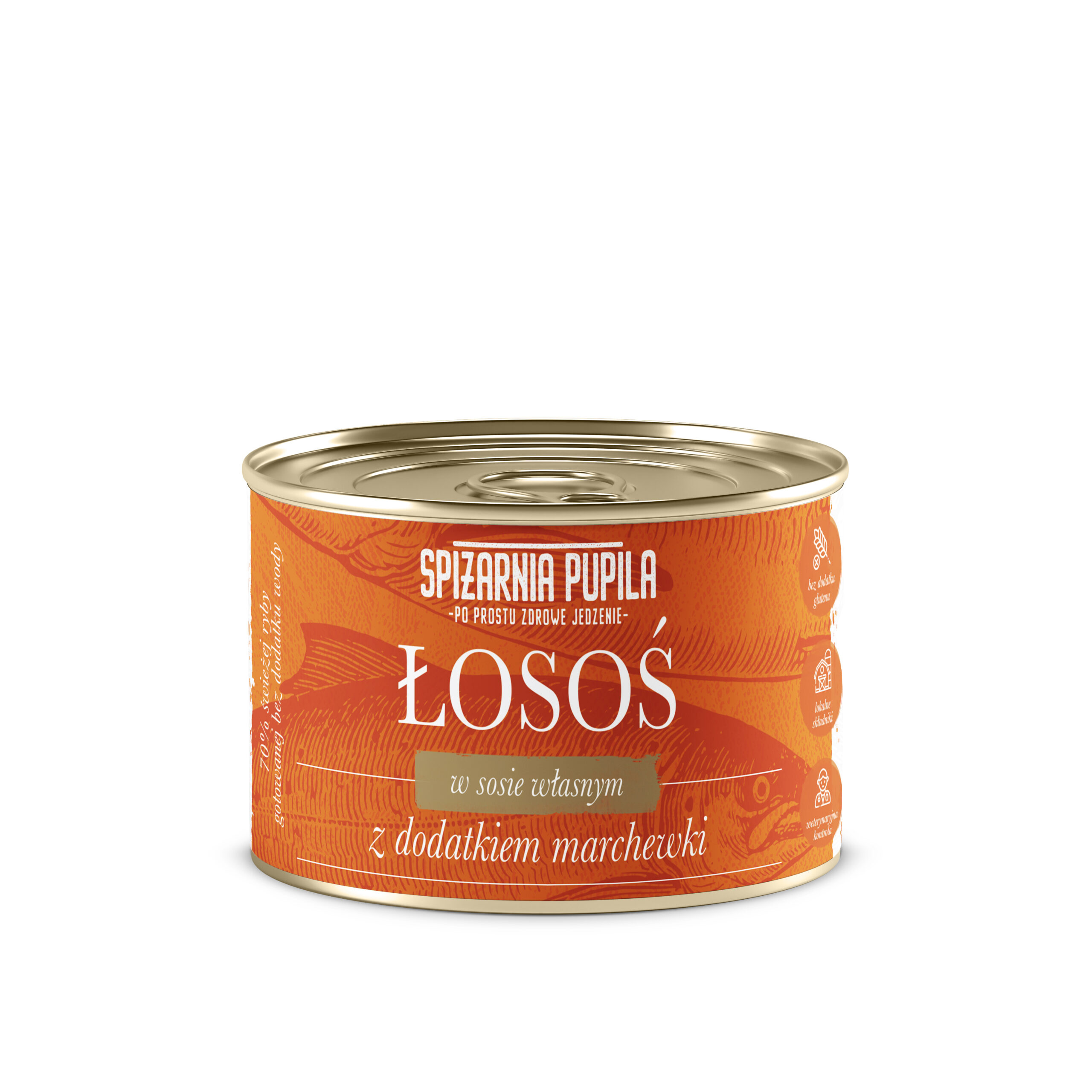 Spiżarnia Pupila Łosoś z Marchewką - 410g