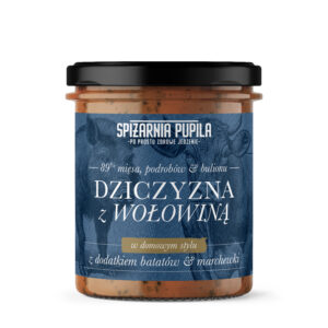Spiżarnia Pupila Dziczyzna z Wołowiną Słoik 300g