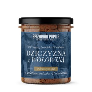 Spiżarnia Pupila Dziczyzna z Wołowiną Słoik 300g