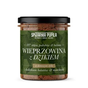 Spiżarnia Pupila Wieprzowina z Dzikiem Słoik 300g