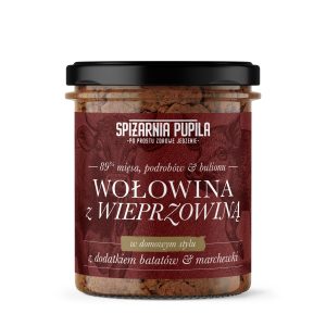 Spiżarnia Pupila Wołowina z Wieprzowiną Słoik 300g